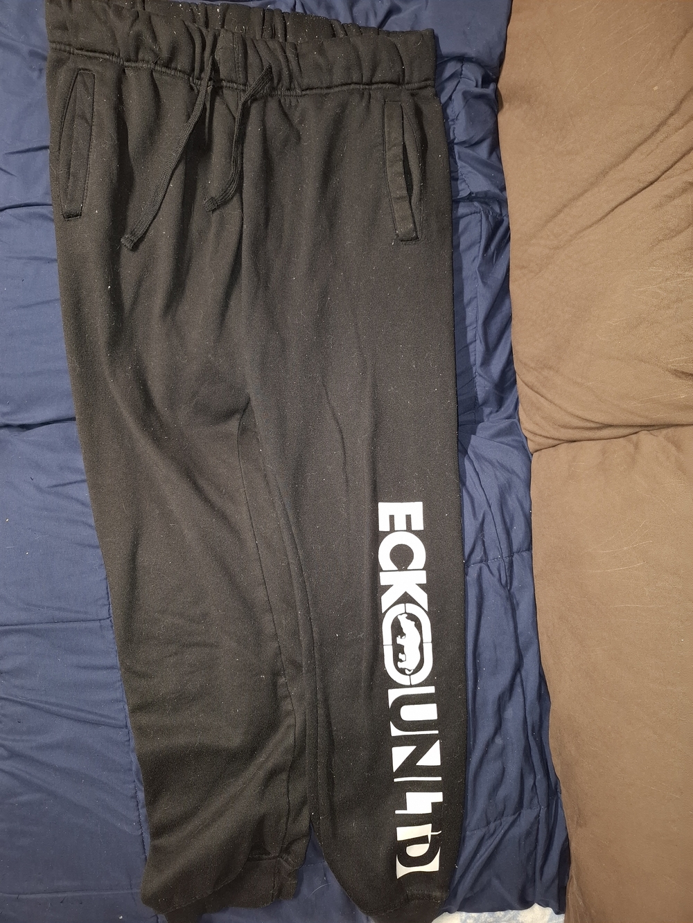 Ecko Unlimited Kids Black Logo Sweatpants